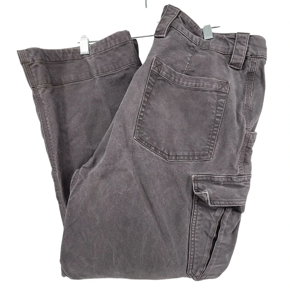 Guide Gear 36x30 Gray Canvas Cargo Pants Tactical Workwear Utility Rugged